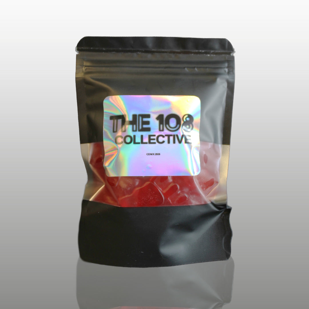 The108Colective | Gomitas D9 THC 15–100 mg | Sativa-Indica-Híbrida| 15-30 piezas